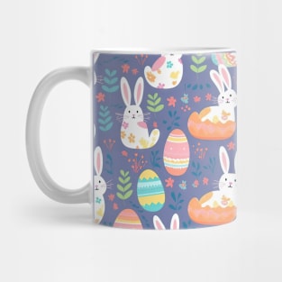 Colorful easter egg hunt pattern Mug